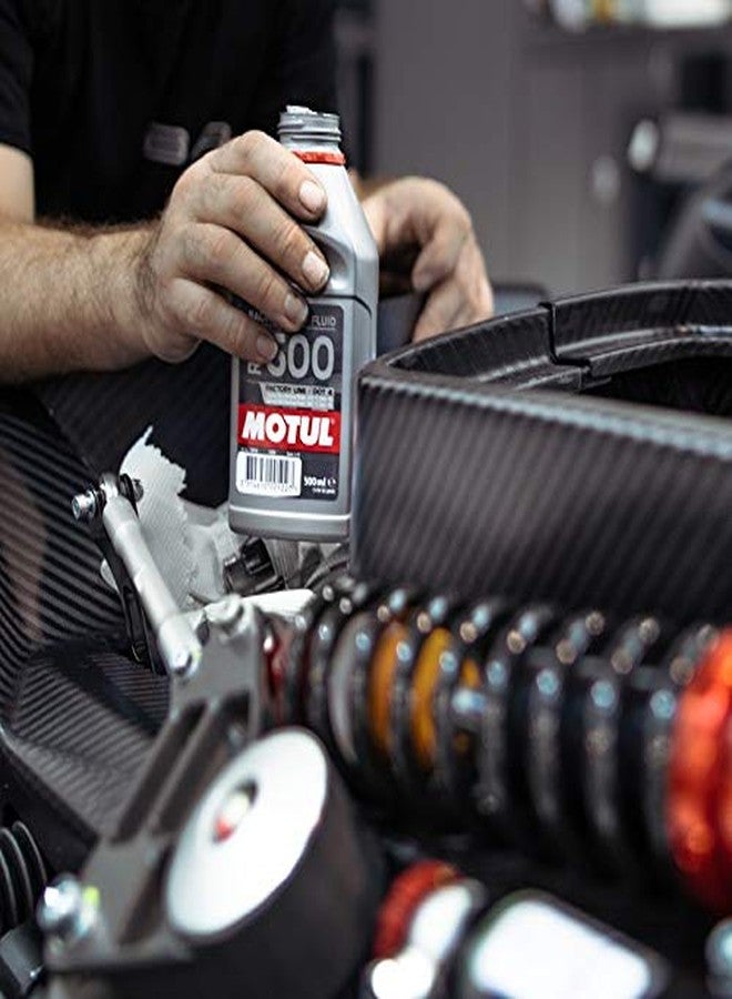 Motul RBF 600 Racing Brake Fluid- 100% Synthetic Factory Line Dot-4, 500ml Bottle (100949) - Image 4